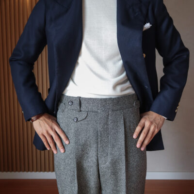 PANTALÓN GRIS LANA