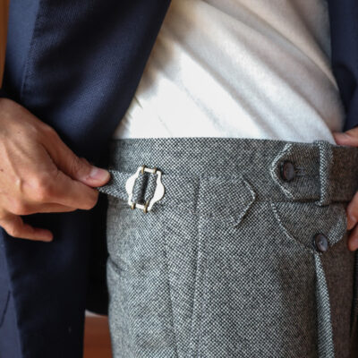 PANTALÓN GRIS LANA