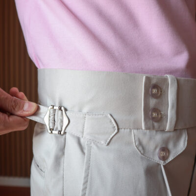 PANTALÓN HUESO DRILL