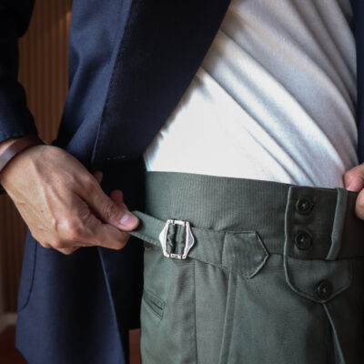 PANTALÓN VERDE DRILL