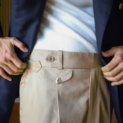 PANTALÓN BEIGE DRILL